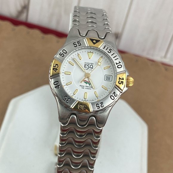 Vintage Rare Freedom Eagle Watch Special Edition ESQ Movado Freedom Watch - Picture 9 of 9